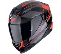Scorpion EXO-520 Evo Air Lena, casco integral L male Negro/Rojo/Gris