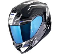Casco Scorpion Exo-520 Evo Air Ranka Negro-blanco-azul S