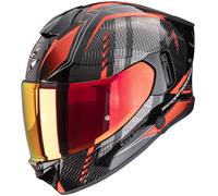 Casco Scorpion Exo-530 Air Theras Negro y rojo L