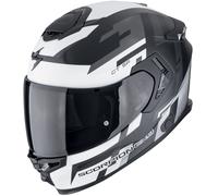 Scorpion EXO-GT SP Air Tornado Casco, negro-gris-blanco, tamaño L para Hombres