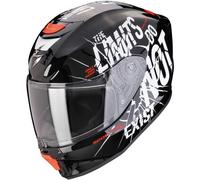 Casco Scorpion EXO-JNR Air Boum Negro y blanco L