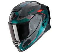 casco scorpion exo r1 evo carbon air propel - negro / verde M