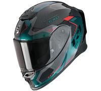 Casco Scorpion Exo-R1 Evo Carbon Air Propel Negro y verde S