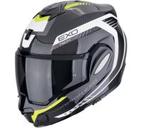 Casco Scorpion Exo-Tech Evo Carbon Cosy Negro y amarillo fluor M