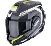 Casco Scorpion Exo-Tech Evo Carbon Cosy Negro y amarillo fluor S