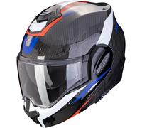 Casco Scorpion Exo-Tech Evo Carbon Rover Negro-rojo-azul M
