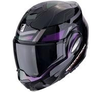 Casco Scorpion Exo-Tech Evo Conquer Negro y camaleón M