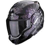 Casco Scorpion Exo-Tech Evo Dream Negro y camaleón XS