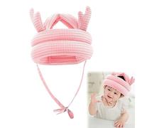 Casco Seguridad Suave,Sombrero De Protección Casco,Transpirable Casco Protector Anticaída,Gorro Protección Para Cabeza Anticolisión,Ajustable Casco Capucha Para Niño,Gorra Bebé Antigolpes Niños,Kiuiom