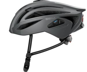 CASCO SENA BICI R2 SMART GRIS MATE Bluetooth HD Intercom 900 m