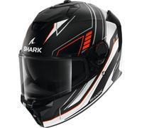 Casco Shark Spartan GT Pro Troyan Mate Mate-Negro-blanco-naranja M
