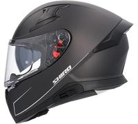 Casco Shiro Integral Katana Solid Monocolor Negro Mate Totalmente Homologado 22.06 (S 55/56)