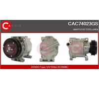 CASCO SRL Compresor, aire acondicionado para ABARTH: 500 & FIAT: 500, Punto, Panda, Stilo, Idea, Bravo, Doblo & LANCIA: Ypsilon (Ref: CAC74023GS)