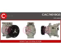 CASCO SRL Compresor, aire acondicionado para FIAT: 500, Strada, Panda, Doblo, Punto, Idea, Barchetta & LANCIA: Ypsilon, Musa (Ref: CAC74019GS)