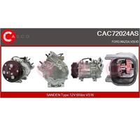 CASCO SRL Compresor, aire acondicionado para VOLVO: V50, S40 & FORD: Focus, C-Max & MAZDA: 3 (Ref: CAC72024AS)
