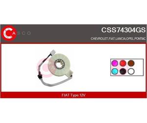 CASCO SRL Sensor ángulo dirección para OPEL: Meriva & LANCIA: Ypsilon & FIAT: Panda (Ref: CSS74304GS)