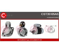 Casco Starter 0.90 KW Para Hyundai Getz 1.6 Accent II 1.3 1.5 Mitsubishi Colt IV