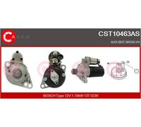 Casco Starter 1.10 KW Compatible Para VW Golf VI 1.4 TSI Audi A3 CST10463AS