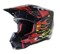 Casco Supertech M5 Rash ALPINESTARS Flame Black