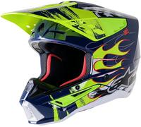 Casco Supertech M5 Rash ALPINESTARS Grafic Flame