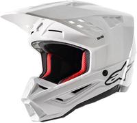 Casco Supertech M5 Solid MX ALPINESTARS Blanco