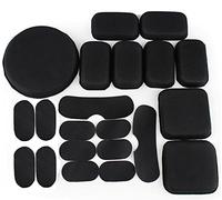 Casco Táctico Almohadilla de Espuma EVA Casquillo de la Pistola de Aire Protección de Casco Casco Accesorios de Repuesto 19 Juego de Almohadillas