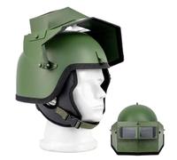 Casco Táctico Ruso Vityaz-S, Casco Militar Antiexplosión Estilo EMR con Máscara CS, para Airsoft Al Aire Libre y Caza de CS