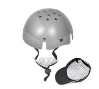Casco tipo gorra de seguridad - Coque antigolpes extraíble, Gorro de protección de trabajo, aspecto deportivo | Ajustable Cómodo transpirable Bicicleta Patinete Patines Astillero Industrial