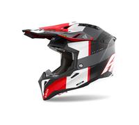 Casco Todoterreno Airoh AVIATOR 3 MONARCH Grey/Red Matt