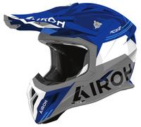 AIROH Cascos Aviator Ace 2 Fury Blue Gloss 2026 M