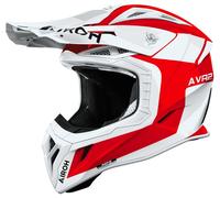 Airoh Casco de motocross Aviator Ace 2 Iron Rojo brillante tamaño S para hombres