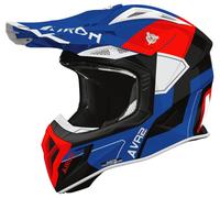 Casco Todoterreno Airoh AVIATOR ACE 2 SHIELD Blue/Red Gloss