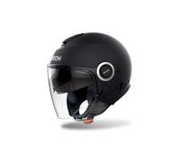 Airoh Helyos Color 06 Casco Jet, negro, tamaño L para Hombres