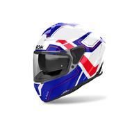 Airoh Spark 2 Dart Casco, blanco-rojo-azul, tamaño 2XL para Hombres