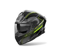 Airoh Spark 2 Shadow Casco, negro-gris-amarillo, tamaño M para Hombres