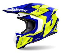 Casco Todoterreno Airoh TWIST 3 DIZZY Blue/Yellow Gloss