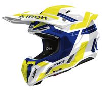 Casco Todoterreno Airoh TWIST 3 DYNASTY Blue/Yellow Gloss