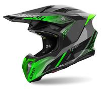 Casco Todoterreno Airoh TWIST 3 SHARD Green Gloss