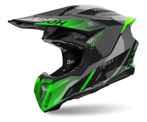 Casco Todoterreno Airoh TWIST 3 SHARD Green Gloss
