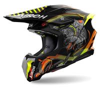 Casco de Cross Airoh Twist 3 TóxicoL Tóxico