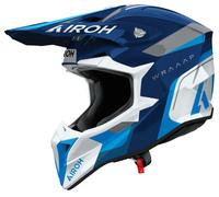 Casco Todoterreno Airoh WRAAAP CONQUER Blue Gloss