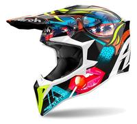Airoh Wraaap Lollipop Casco de motocross, multicolor, tamaño 2XL