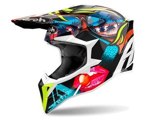 Casco Todoterreno Airoh WRAAAP LOLLIPOP Gloss