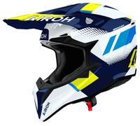 Casco Todoterreno Airoh WRAAAP VISION Yellow/Blue Gloss