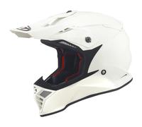 KYT Skyhawk Plain, casco cruzado XS male Blanco