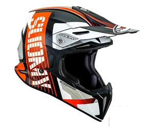 Casco Todoterreno Suomy X-WING Amped Black/Orange