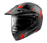 casco trail modular premier xtrail evo xt 92 bm - negro / rojo XS