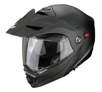 casco trail modular scorpion adx-2 solid - negro mate S