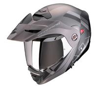 casco trail modular scorpion adx2 galane negro mate / plata S
