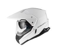 Casco Trail Moto MT Helmets SYNCRONY Blanco Brillo HOMOLOGACION 22.05 Talla S